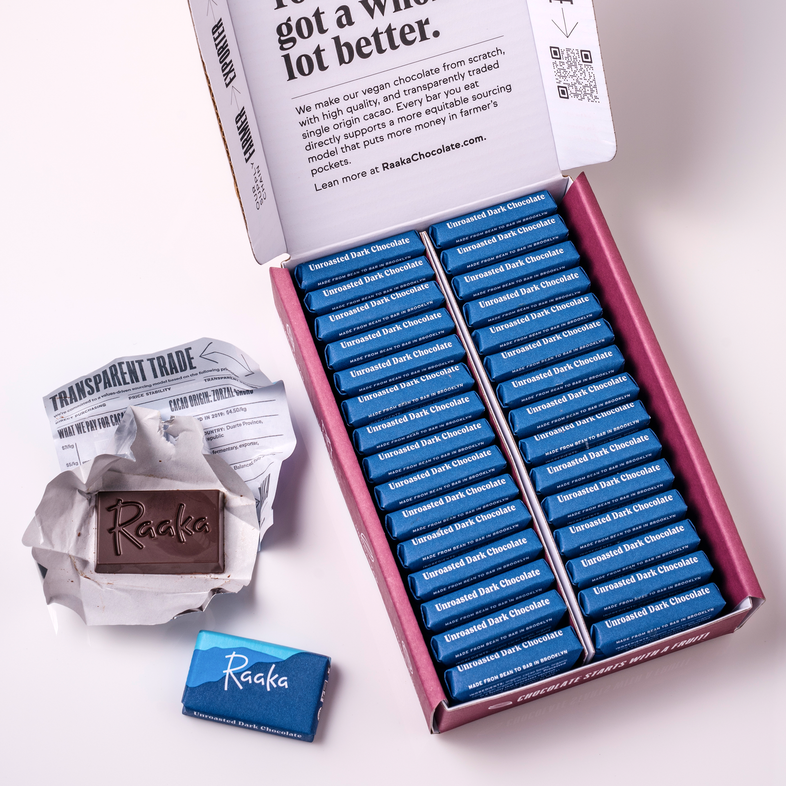 Mini Doses Box of 30 - 60% Cacao